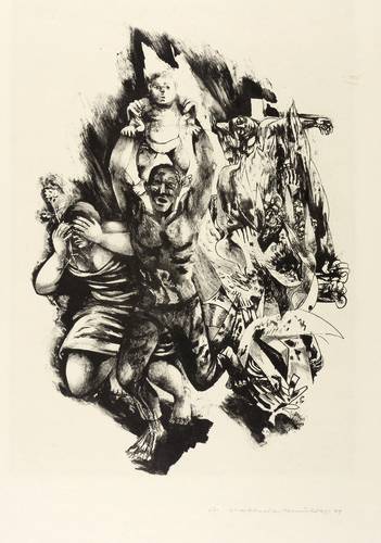 Mattheuer-Neustädt, Ursula - Die Elemente (Georg Maurer) - Die Elemente (Georg Maurer) - Feuer