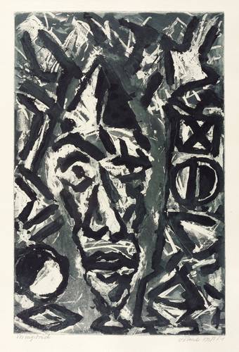 Voigt, Frank -  -  - Kopf im Profil