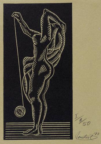 Hause, Hendrik -  -  - Akt mit Jo-Jo