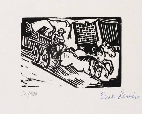 Levin, Julo -  -  - Der Karren fährt abwärts