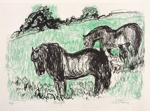 Pauly, Charlotte Elfriede -  -  - Ponys