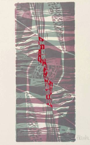 Franke, Rudolf -  -  - Abstrakte Komposition