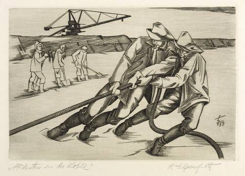 Ilgenfritz, Heinrich -  -  - Studenten in der Kohle