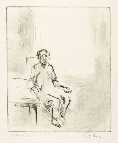 Eisler, Georg -  -  - Bildnis Georg Lukács