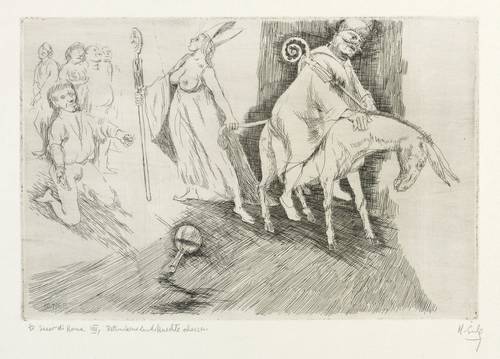 Escher, Hans - Sacco di Roma - Sacco di Roma - Betrunkene Landsknechte scherzen