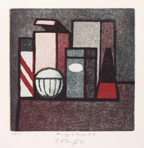 Klauß, Eberhard -  -  - Hommage à Morandi II