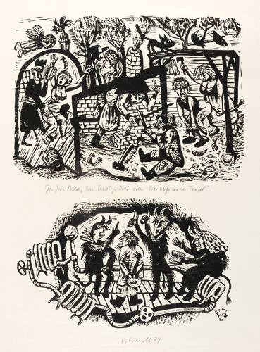 Wendt, Volker -  -  - Das sündige Dorf oder Der vergessene Teufel (Jan Drda)