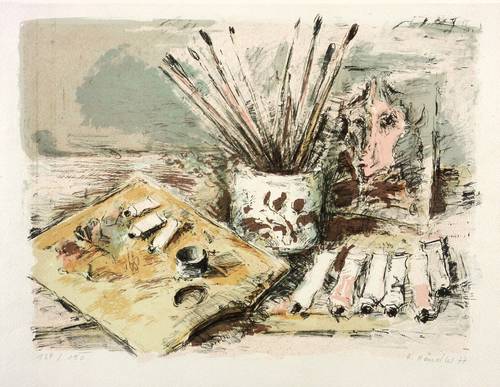 Händler, Rolf -  -  - Atelierstillleben