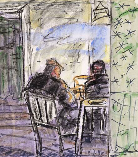 Zille, Rainer -  -  - Zwei Gäste