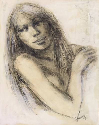 Lohmar, Heinz -  -  - Mädchen, nach links geneigt