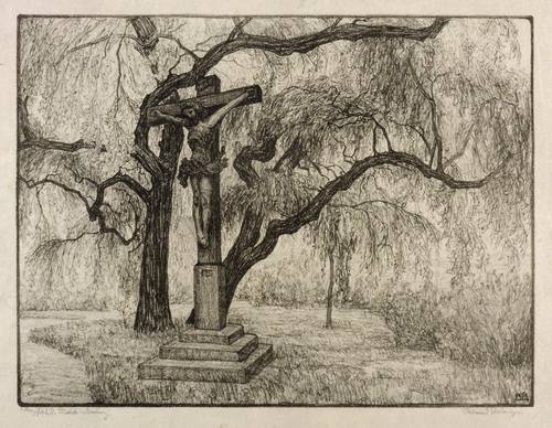 Steiniger, Ferdinand -  -  - Kruzifix bei St. Elisabeth in Marburg