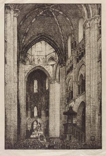 Steiniger, Ferdinand -  -  - Im Dom zu Limburg (a.d. Lahn)