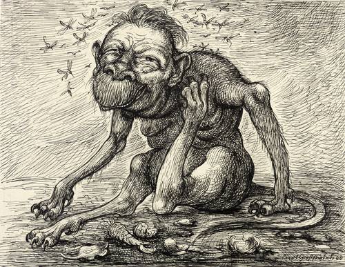 Großpietsch, Curt -  -  - Auf den Hund gekommen