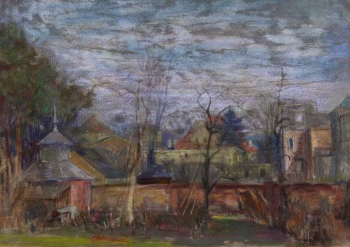 Ahner, Alfred -  -  - Weimarer Hinterhöfe (bei Frorieps Garten)