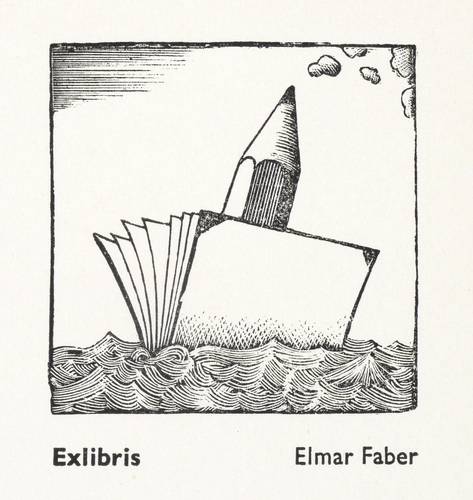 Herfurth, Egbert -  -  - Exlibris Elmar Faber