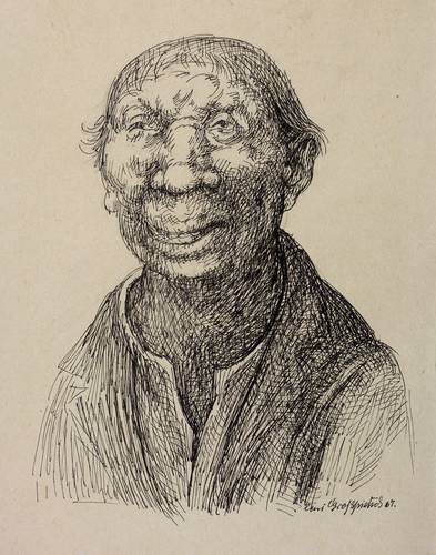 Großpietsch, Curt -  -  - Männerporträt