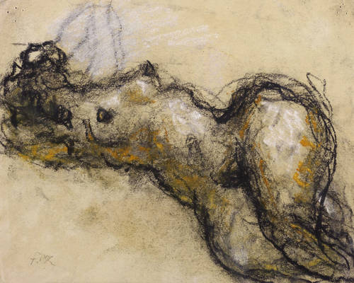 Kaiser, Peter -  -  - Liegender weiblicher Akt