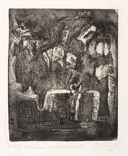 Leskoschek, Axl -  -  - Das Liebespaar in der Ladeira da Gloria (Rio)