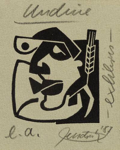 Hause, Hendrik -  -  - Exlibris Undine