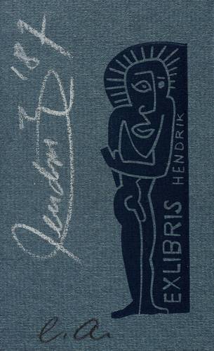 Hause, Hendrik -  -  - Exlibris Hendrik Hause