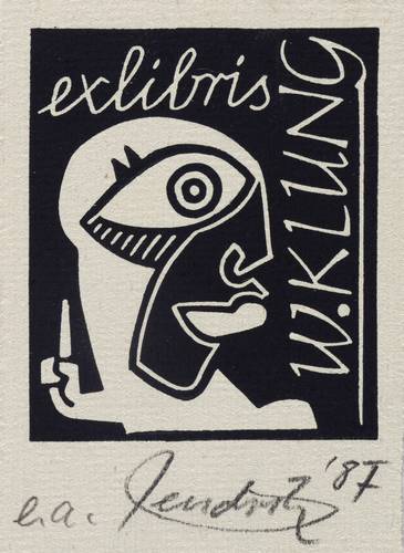 Hause, Hendrik -  -  - Exlibris W. Klung