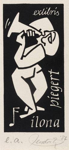 Hause, Hendrik -  -  - Exlibris Ilona Piegert (Bläser)