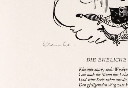 Klemke, Werner - Wer pocht? - Herr Nachbar? - Nur herein! (Gotthold Ephraim Lessing) - Wer pocht? - Herr Nachbar? - Nur herein! (Gotthold Ephraim Lessing) - Die eheliche Liebe