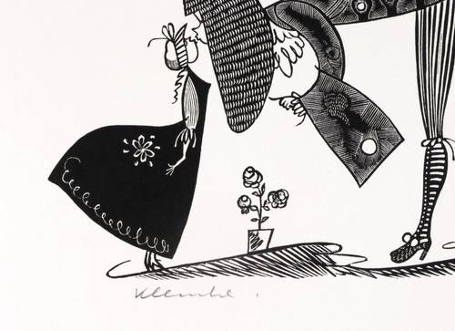 Klemke, Werner - Wer pocht? - Herr Nachbar? - Nur herein! (Gotthold Ephraim Lessing) - Wer pocht? - Herr Nachbar? - Nur herein! (Gotthold Ephraim Lessing) - An eine kleine Schöne