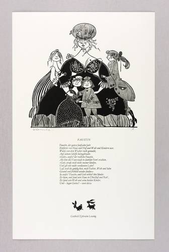 Klemke, Werner - Wer pocht? - Herr Nachbar? - Nur herein! (Gotthold Ephraim Lessing) - Wer pocht? - Herr Nachbar? - Nur herein! (Gotthold Ephraim Lessing) - Faustin
