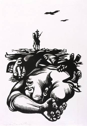 Venturelli, José -  -  - Ohne Titel (Gefallene)