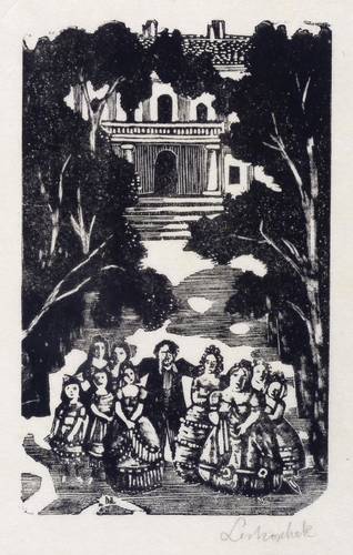 Leskoschek, Axl - Der ewige Gatte (Dostojewski) - Der ewige Gatte (Dostojewski) - Der Staatsrat Sachlebinin mit seinen Töchtern