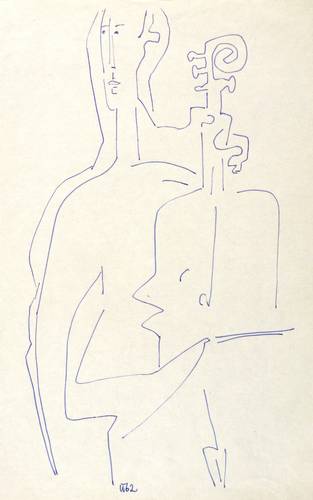 Witz, Ignacy -  -  - Musiker mit Violine