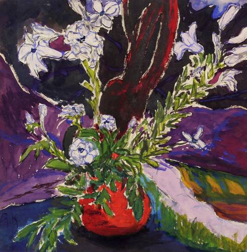 Kummer, Adolf -  -  - Blumenvase