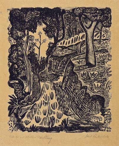 Leskoschek, Axl -  -  - Waldweg (Brasilien)