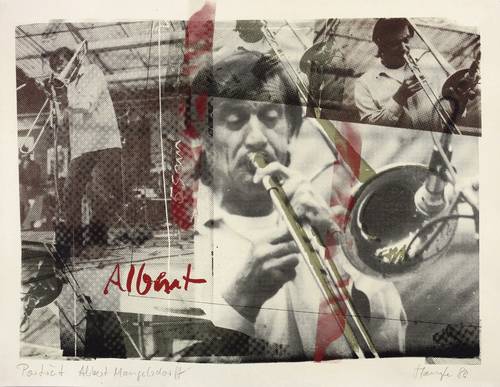 Haufe, Jürgen -  -  - Porträt Albert Mangelsdorff