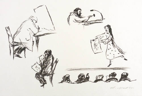 Mohr, Arno -  -  - Bei der Auktion