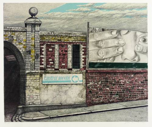 Richter, Günter -  -  - Verwitterte Baumstämme