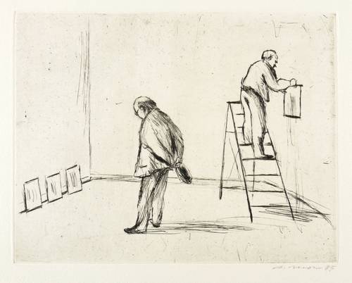 Mohr, Arno -  -  - Vor der Ausstellung