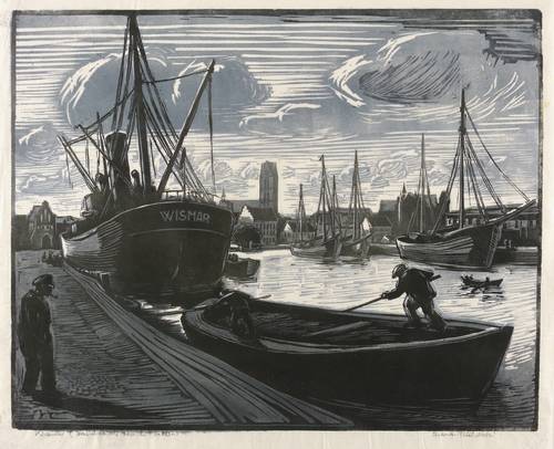 Tucholski, Herbert -  -  - Hafen von Wismar