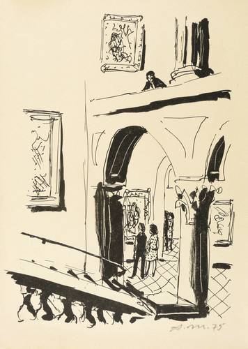 Mohr, Arno -  -  - In der Nationalgalerie