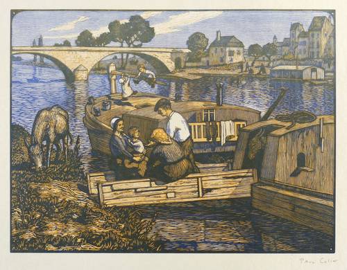 Colin, Paul -  -  - Sonntag auf der Marne