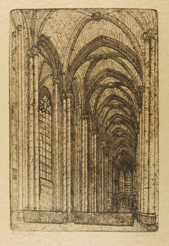 Steiniger, Ferdinand -  -  - Im Dom zu Meissen