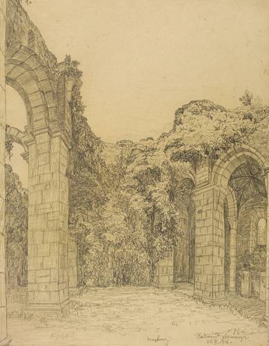 Steiniger, Ferdinand -  -  - Arnsburg (Klosterruine)