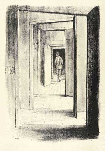 Escher, Hans -  -  - Ohne Titel (Türen)