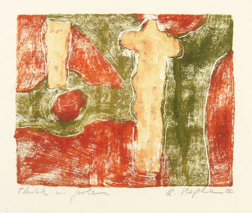 Stephan, Rosemarie (Julia) -  -  - Plastik im Garten