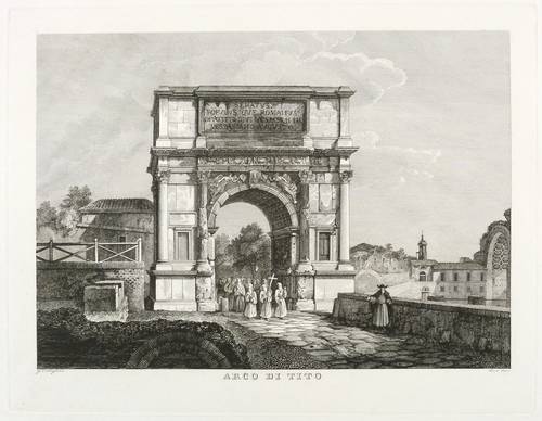 Cottafavi, Gaetano -  -  - Arco di Tito (Titusbogen in Rom)