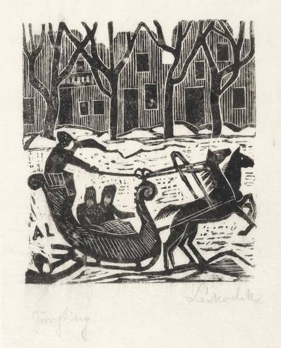 Leskoschek, Axl - Der Jüngling (Dostojewski) - Der Jüngling (Dostojewski) - Pferdeschlittenfahrt