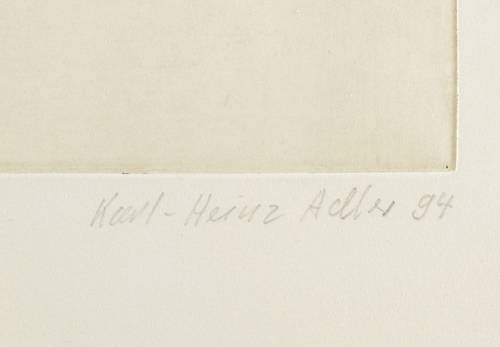 Adler, Karl-Heinz -  -  - Serielle Lineaturen (Auffächerung)