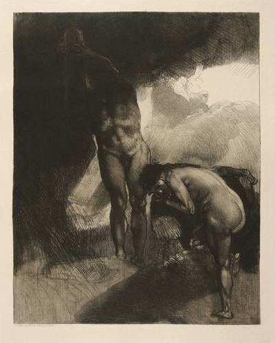 Jettmar, Rudolf -  -  - Bau der Höllebrücke