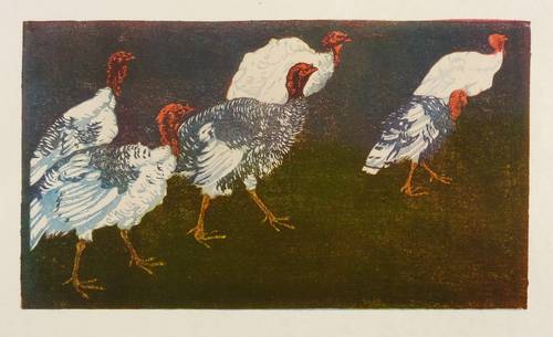 Klemm, Walther -  -  - Truthühnerzug